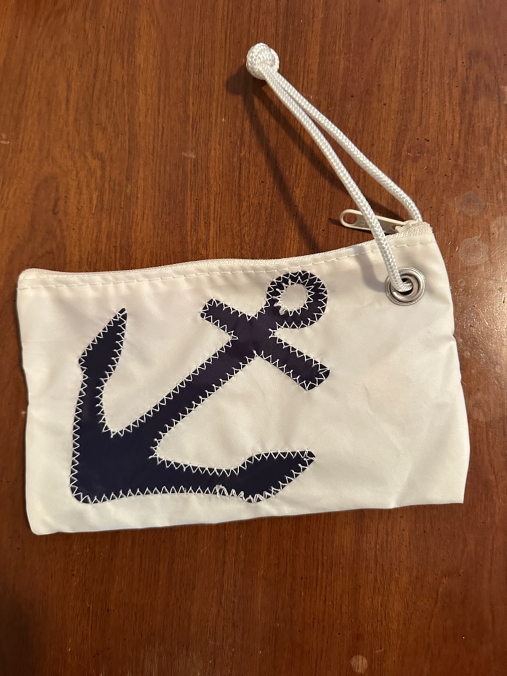 NWT Brand new, never used Sea Bags of Maine Navy Anchor Wristlet. Made in USA.